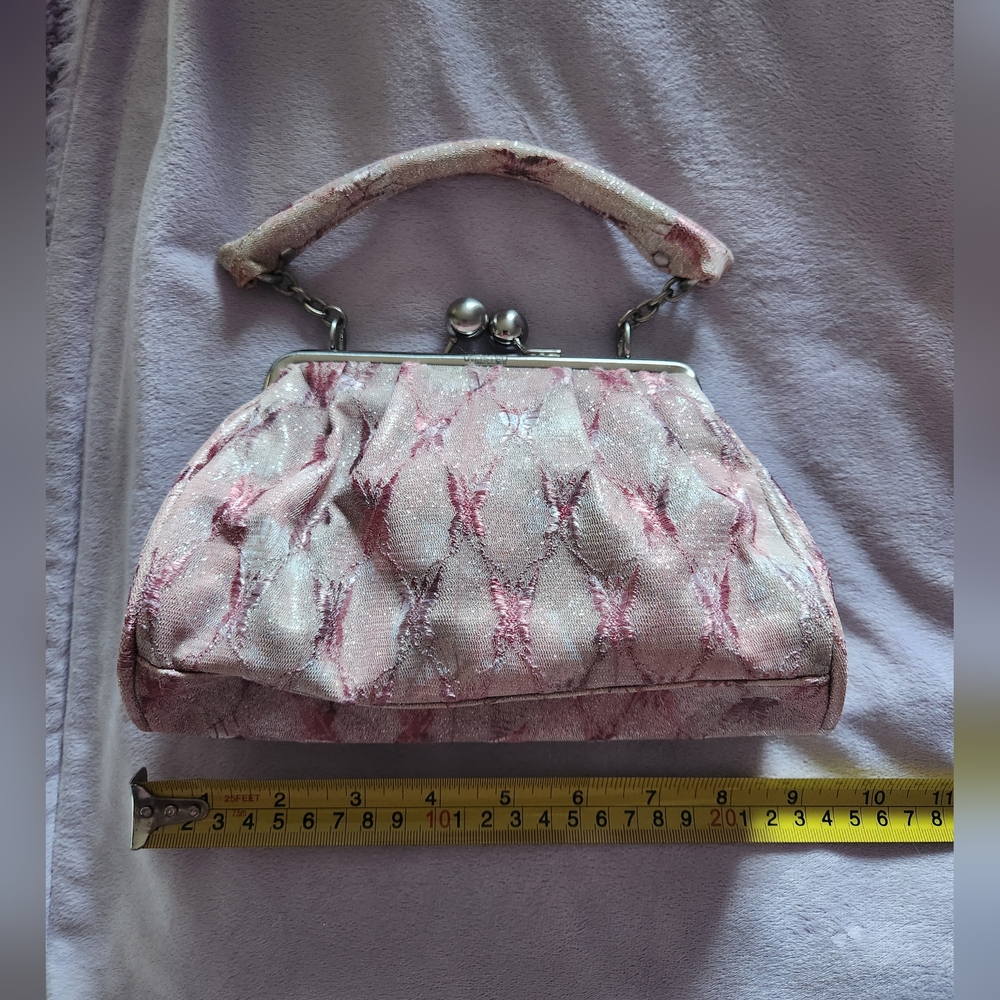 Unlisted by Kenneth Cole Sparkly Pink Mini Purse - Picture 4 of 8